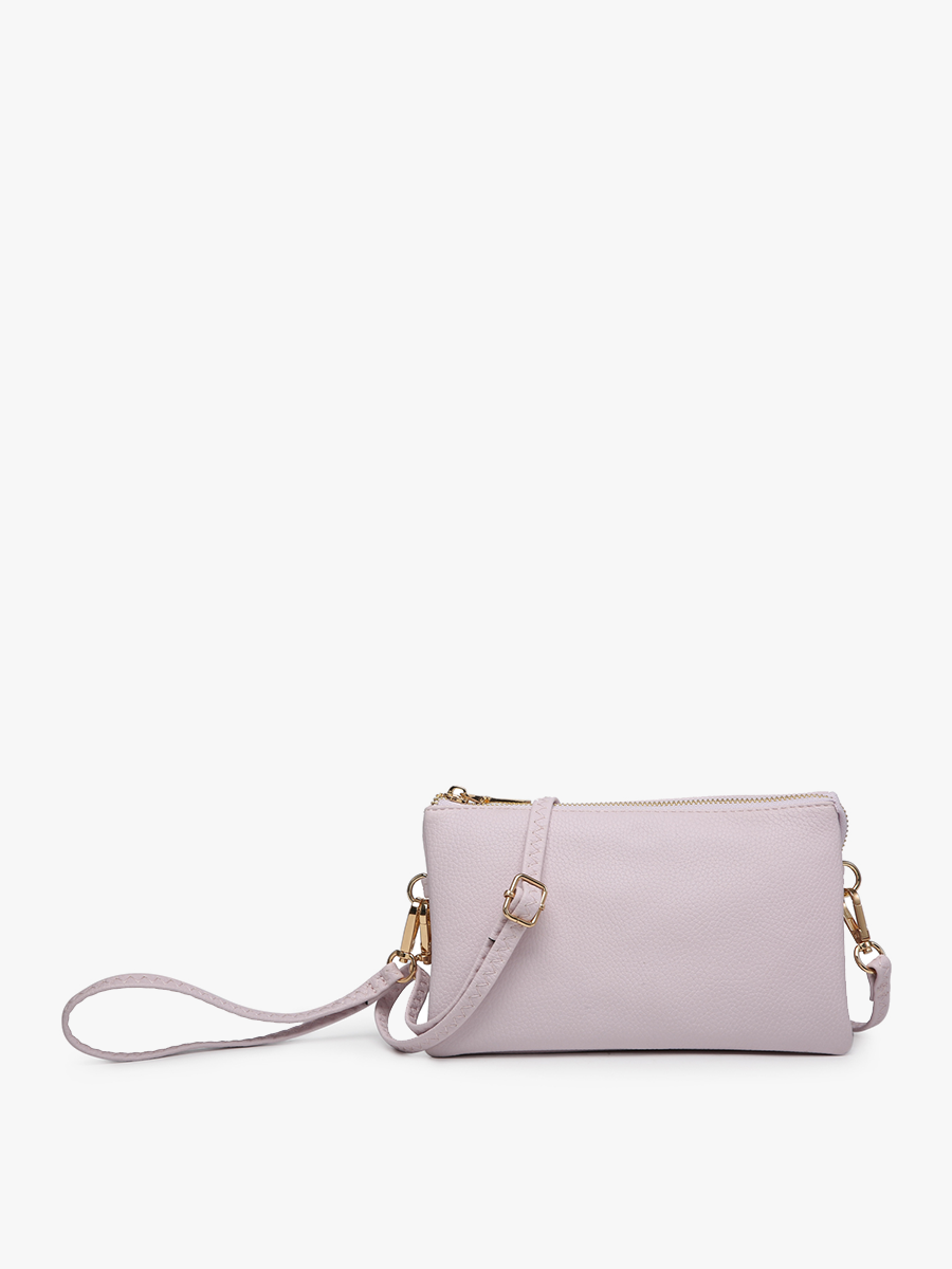 Riley Monogrammable 3 Compartment Crossbody/Wristlet