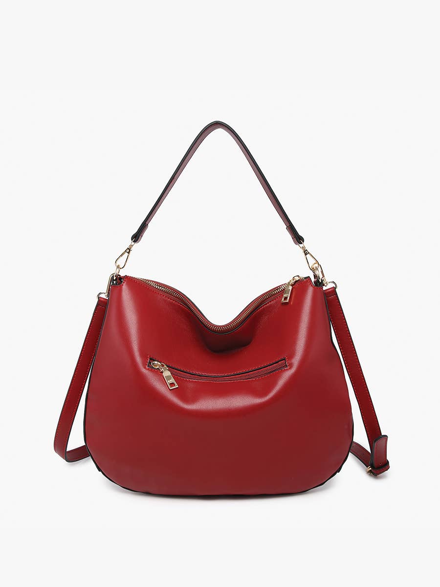 Jen & Co. - Aurelia Studded Hobo Bag – Crossbody Strap | M2630