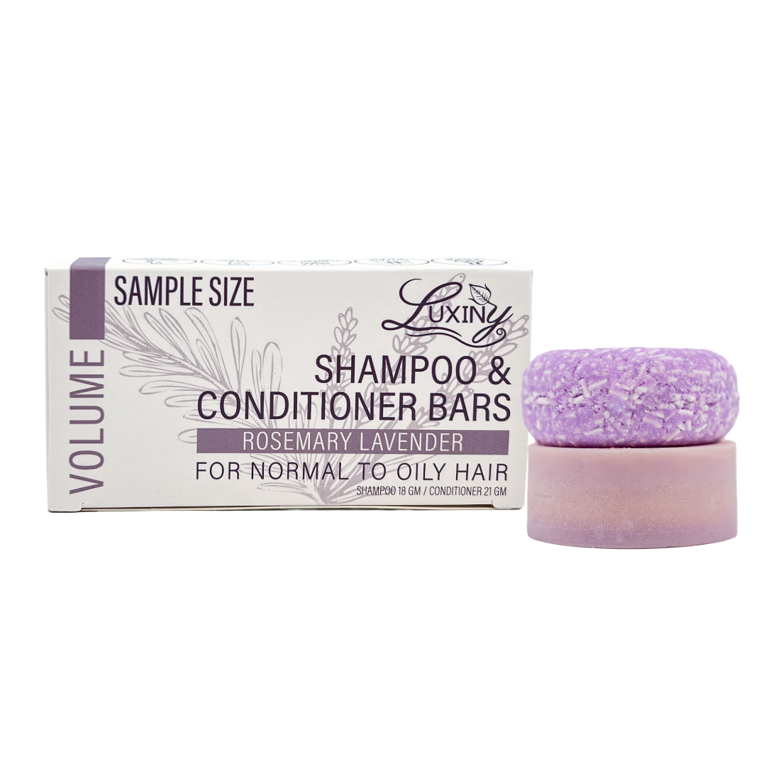 Shampoo & Conditioner Bar | Sample Set | Rosemary Lavender