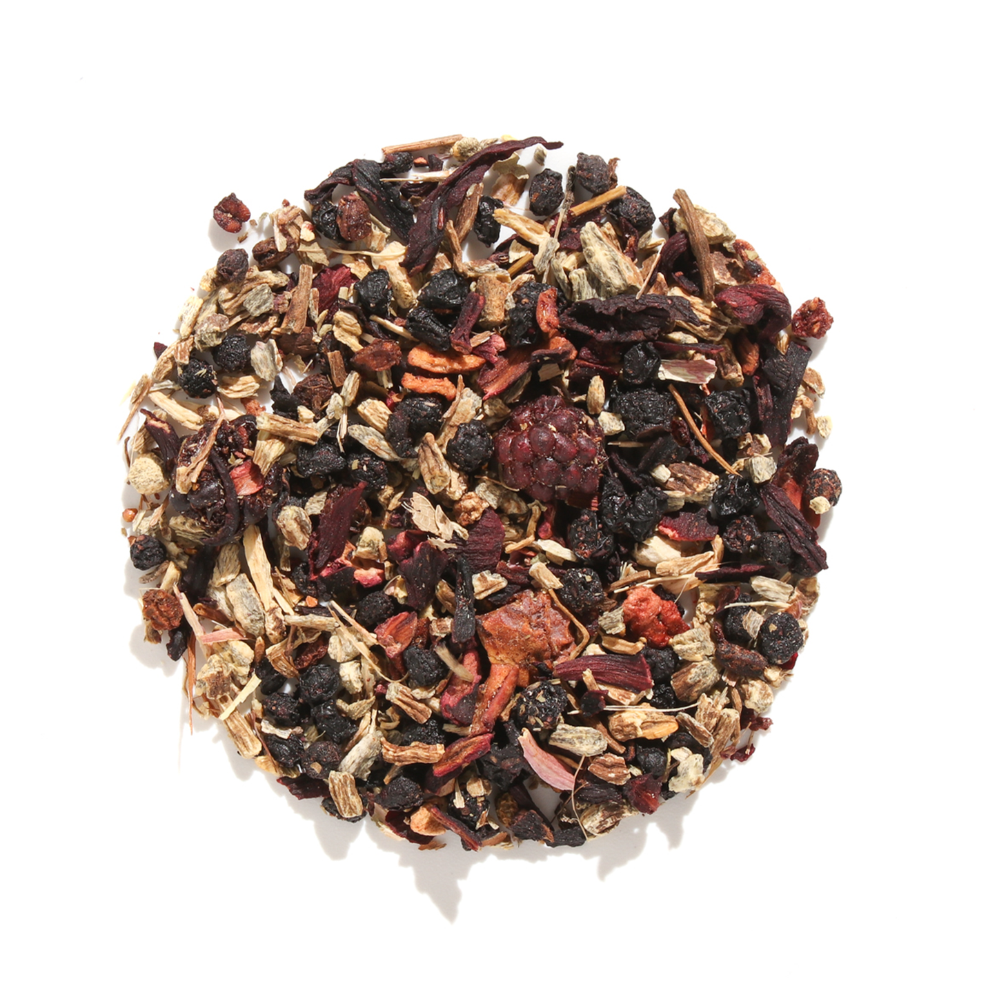 Plum Deluxe Tea - Strawberry Echinacea Immunity Herbal Loose Leaf Tea