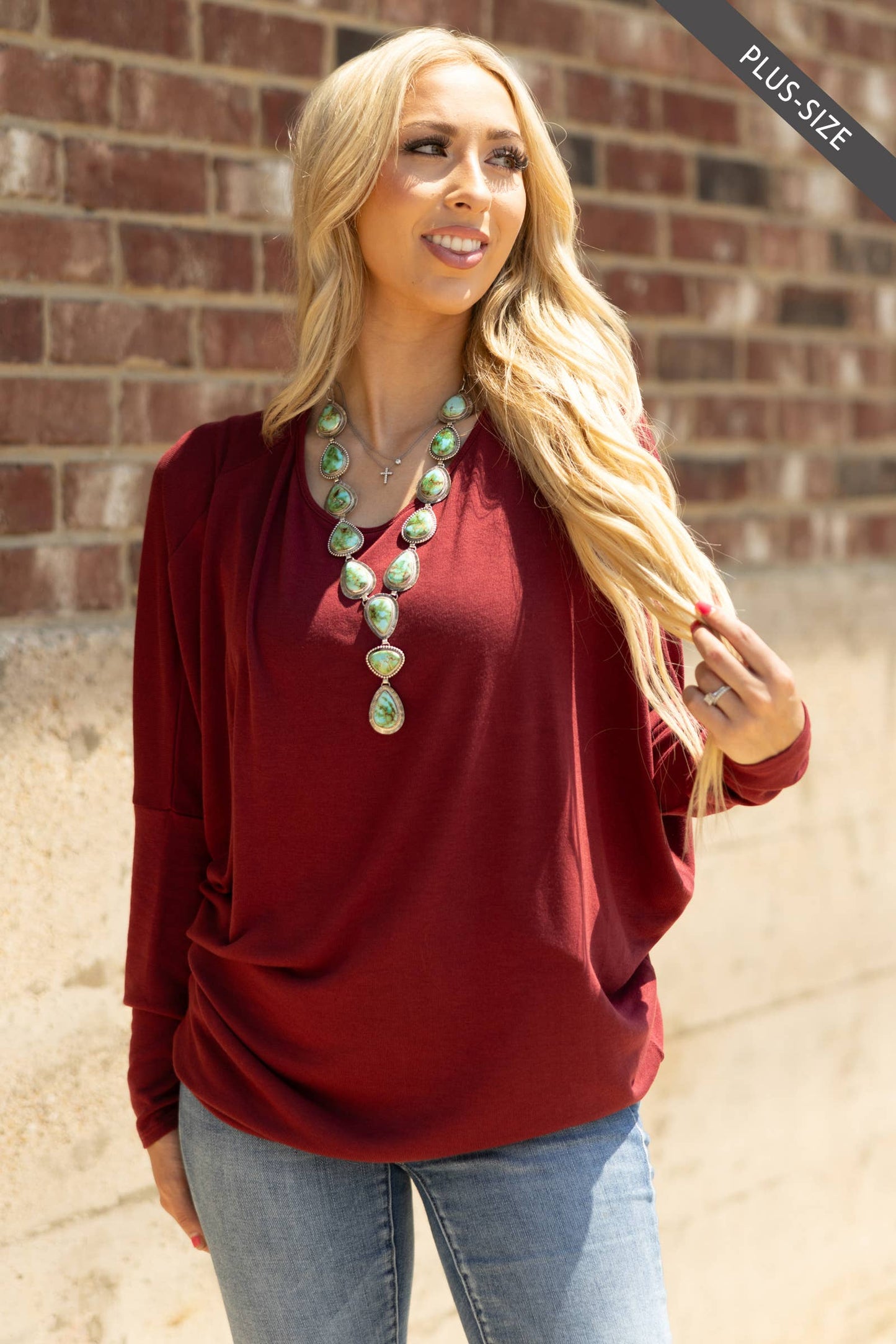 Dear Scarlett - PLUS SIZE Everyday Basic Go To Top