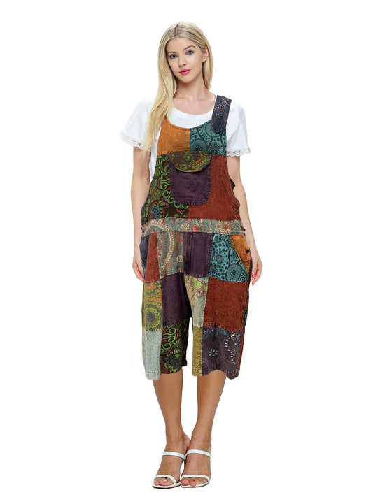 Rumper Floral Mandala Patchwork