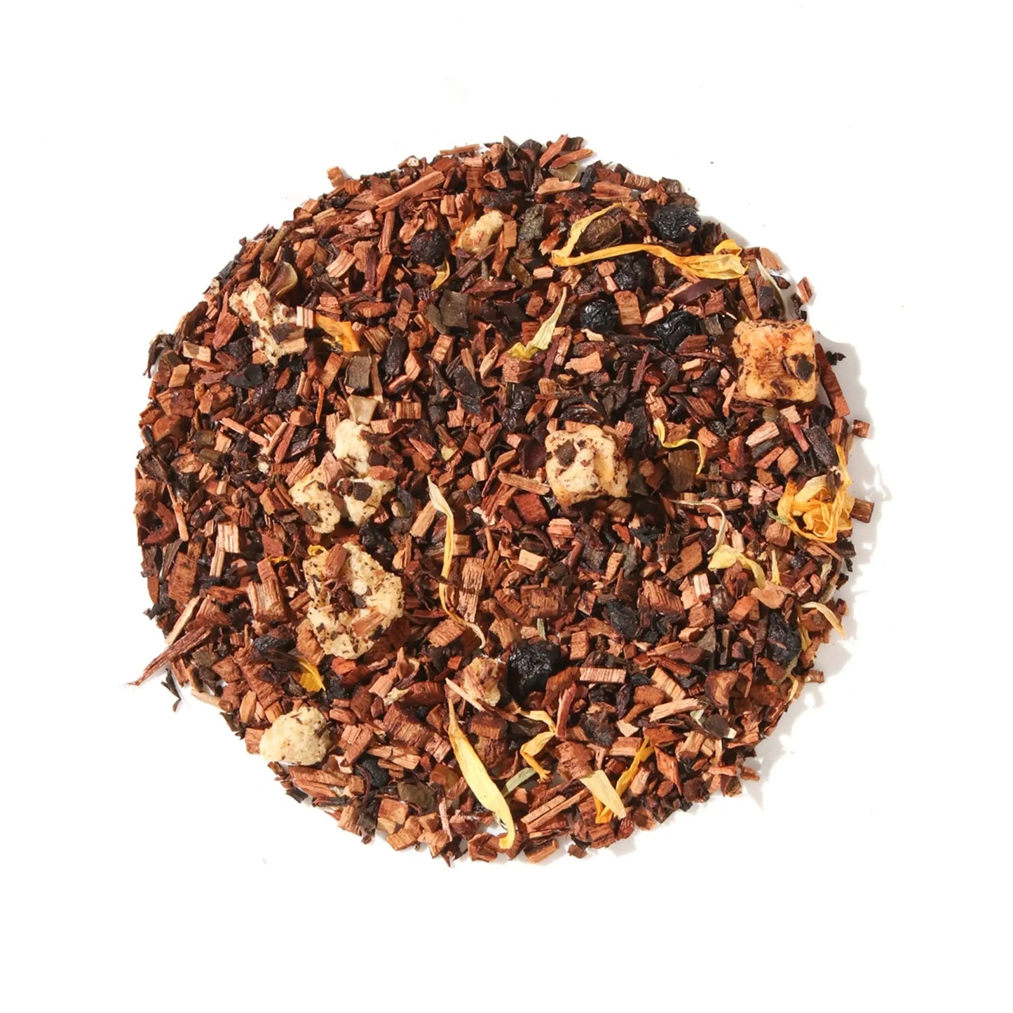 Plum Deluxe Tea - Self Care Apricot Elderberry Herbal Loose Leaf Tea Honeybush