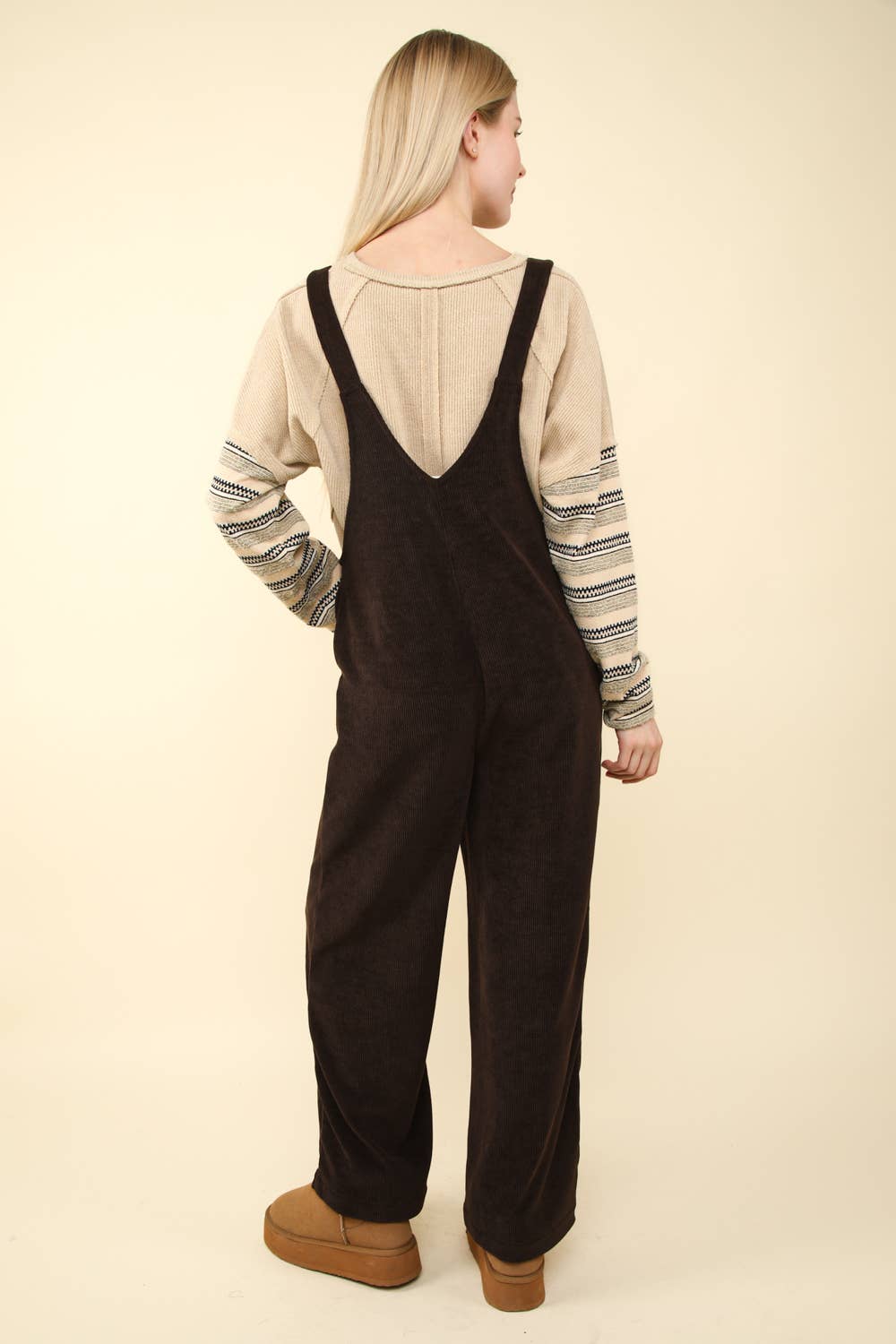 Corduroy Overall Jumpsuit