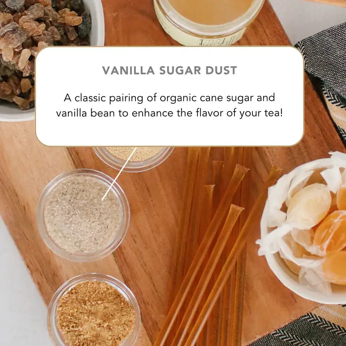 Plum Deluxe Tea - Vanilla Sugar Dust