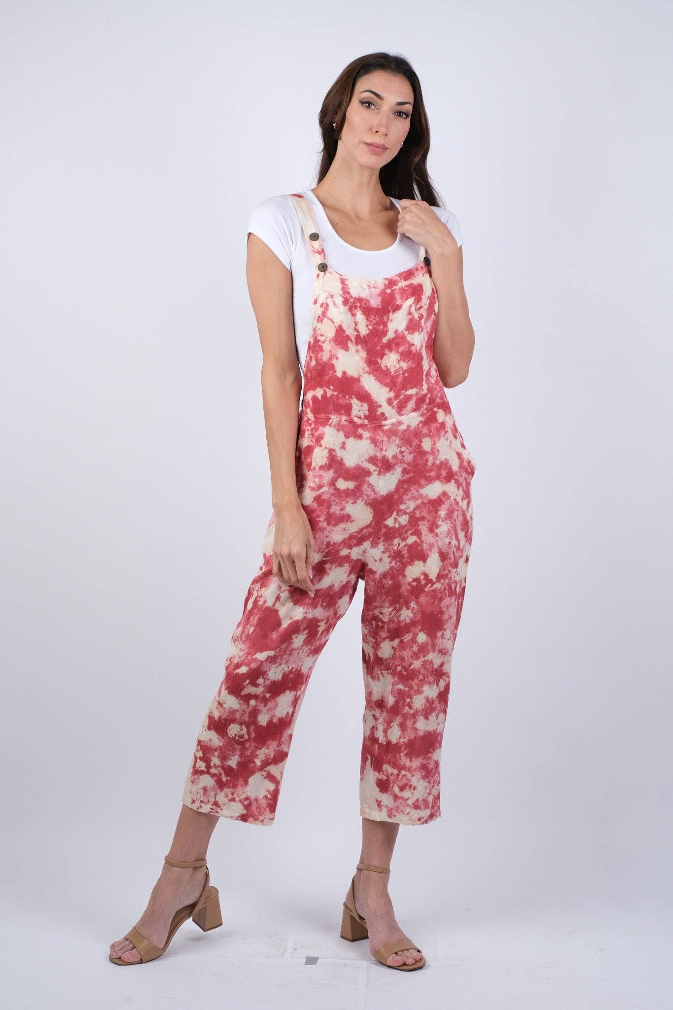 Summer Clouds Pastel Overalls