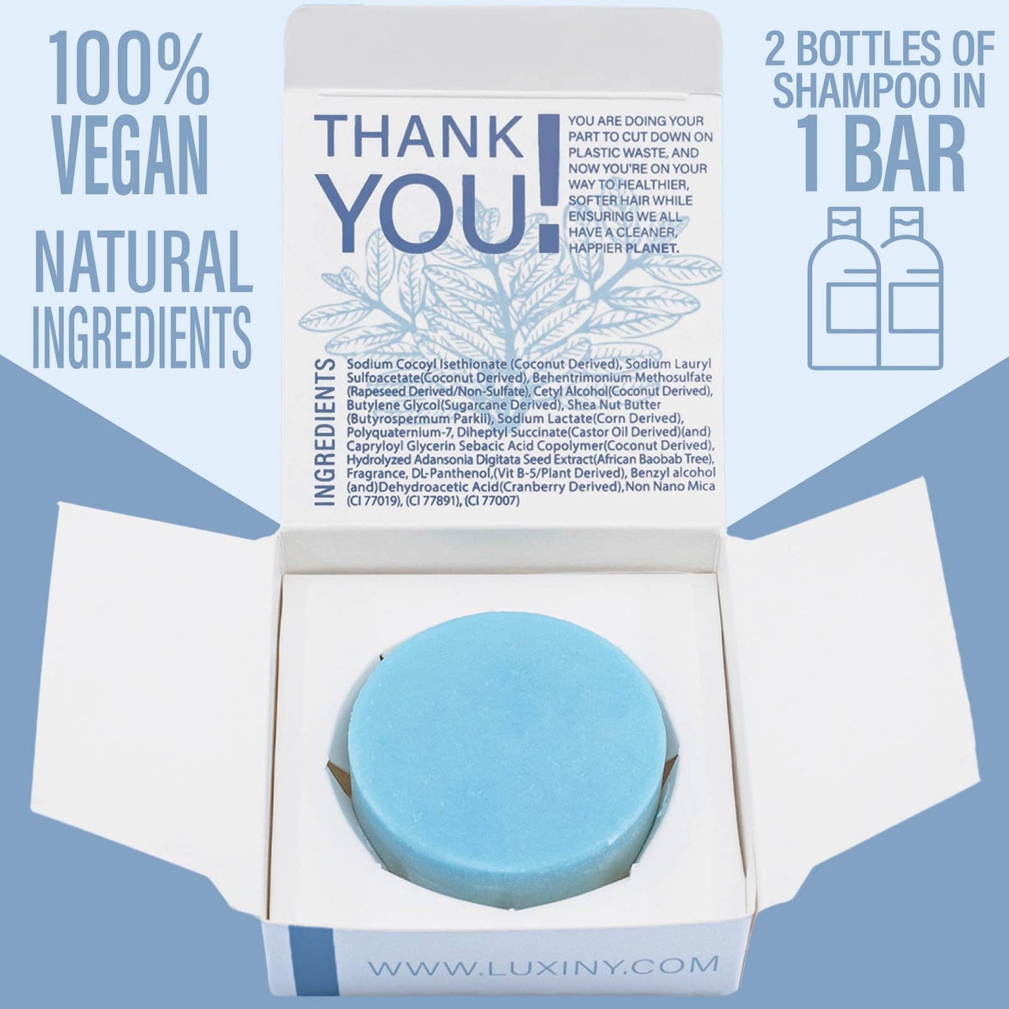 Luxiny Products - Luxurious Bath and Body - Solid Conditioner | 3 in 1 body lotion & Shave Bar | Bay Rum