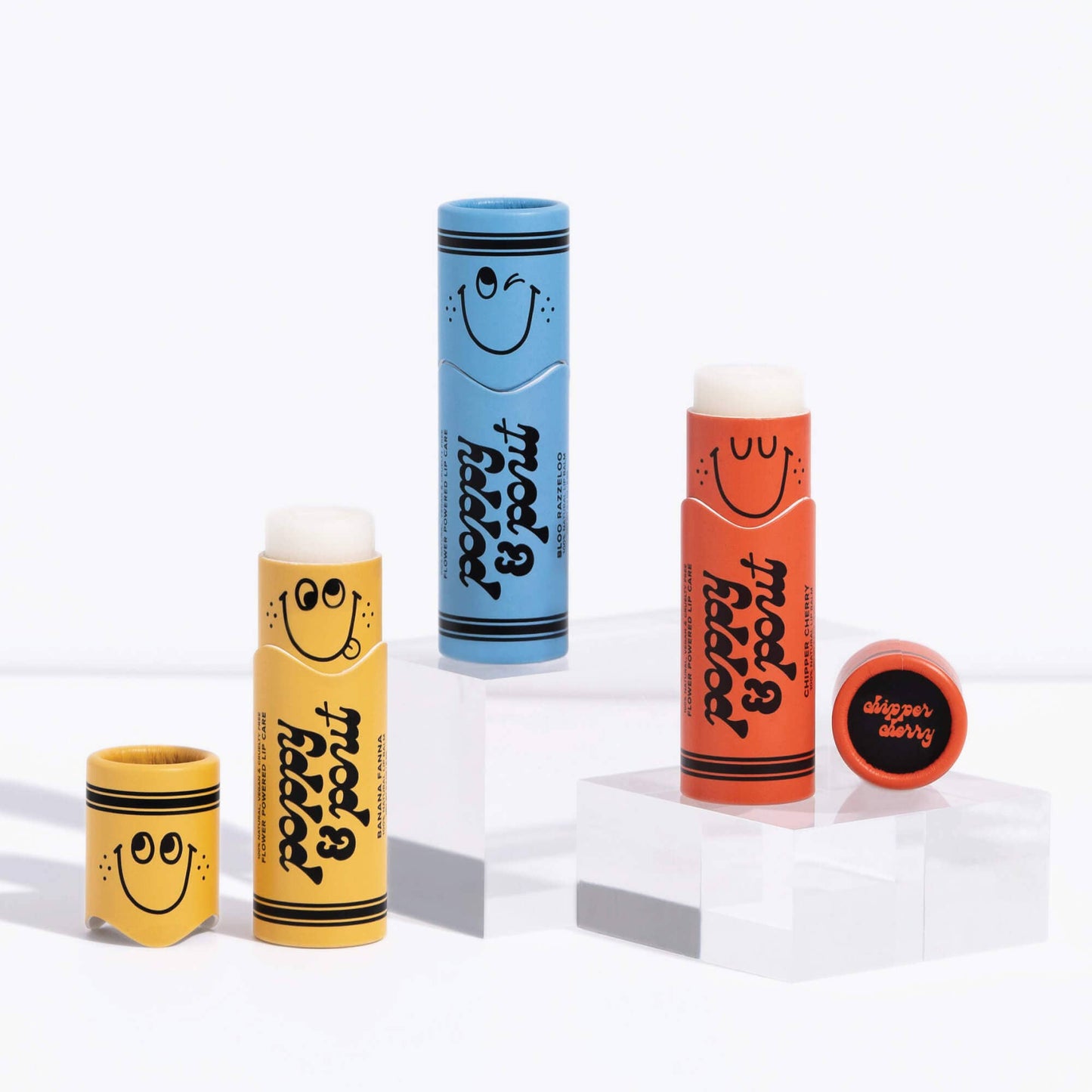 Poppy & Pout - Lip Balm, "Lil Poppies" Banana Fanna