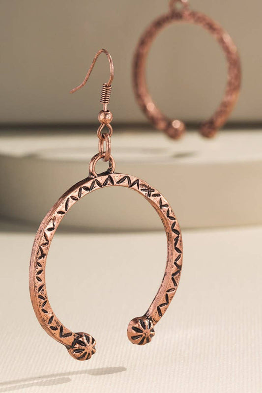Western Ethnic Motif Earrings