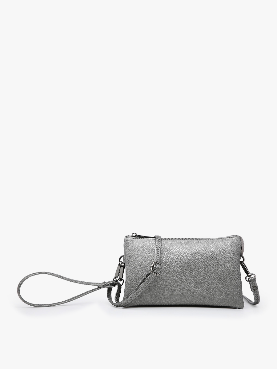 Riley Monogrammable 3 Compartment Crossbody/Wristlet