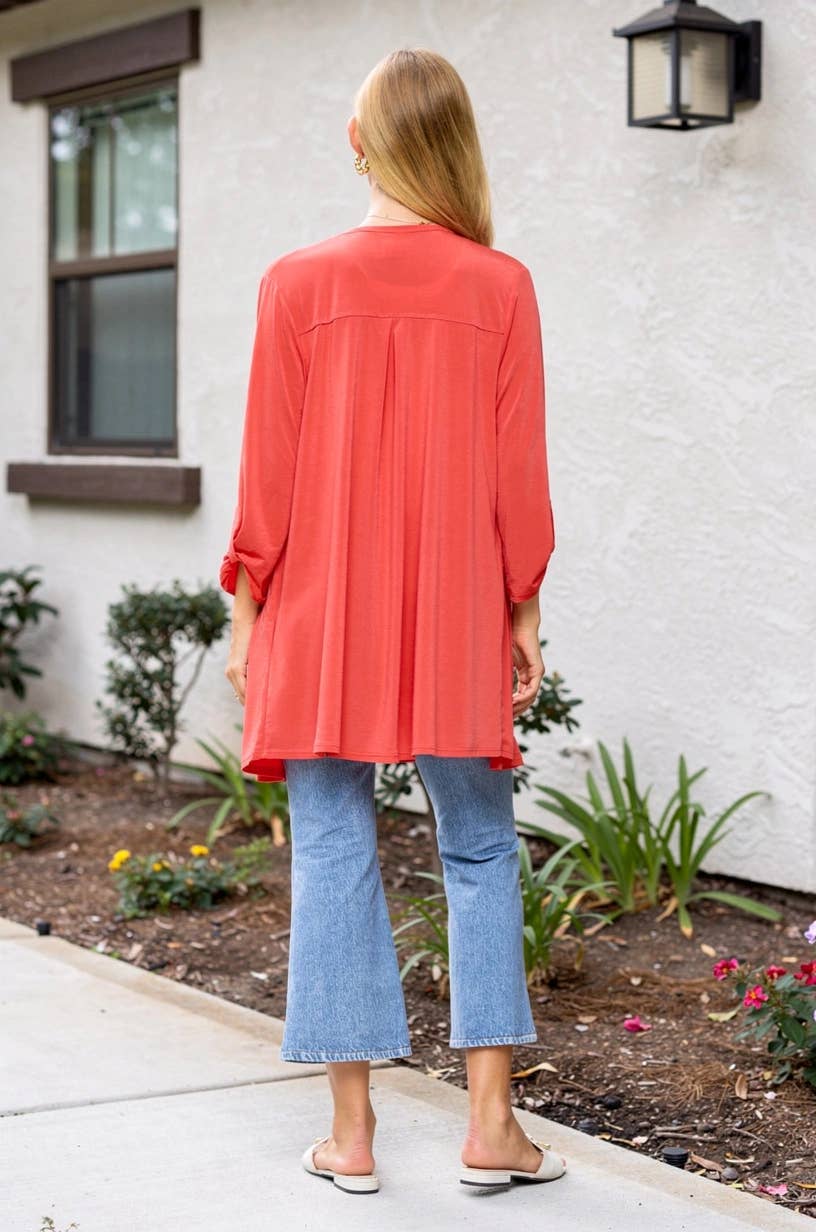 Open Front Cardigan