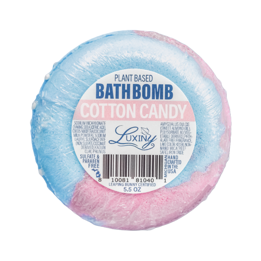 Luxiny Products - Luxurious Bath and Body - Bath Bomb | Donut Shaped Bath Bomb | Cotton Candy