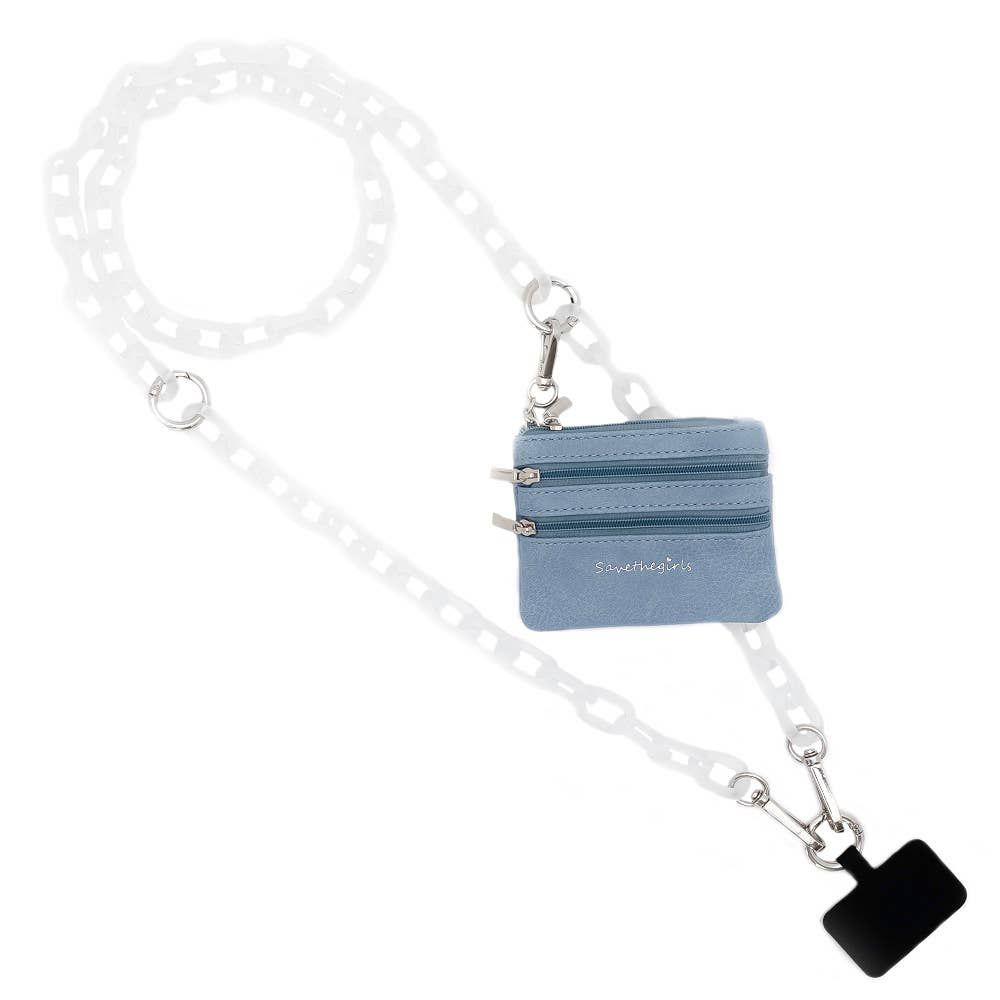 Save The Girls - Clip & Go Crossbody Ice Chain Phone Accessory 