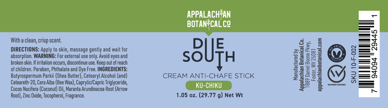 Due South Cream Anti-Chafe Stick