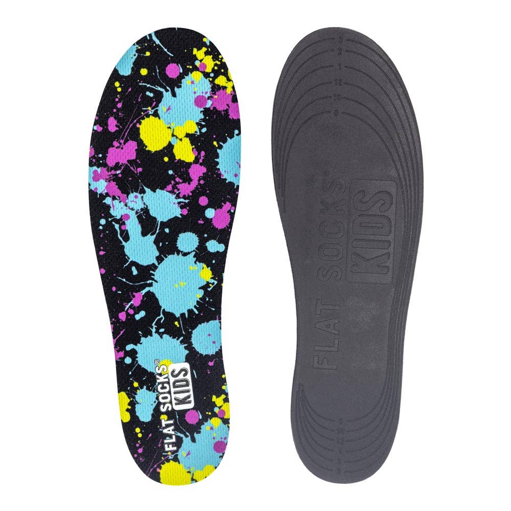 FLAT SOCKS - Paint Splatter FLAT SOCKS Kids