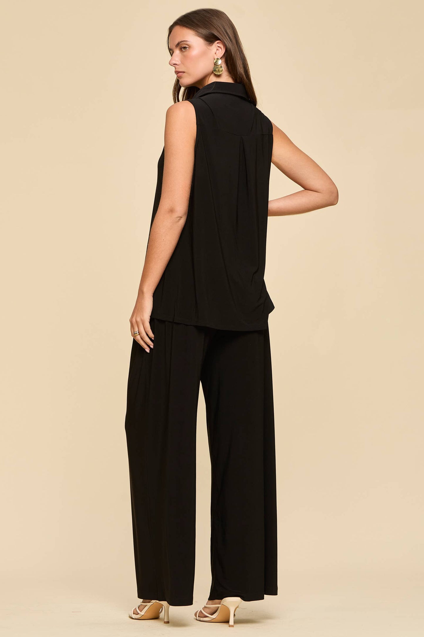 2-Piece Tank + Relaxed Pants Resort Wear Set