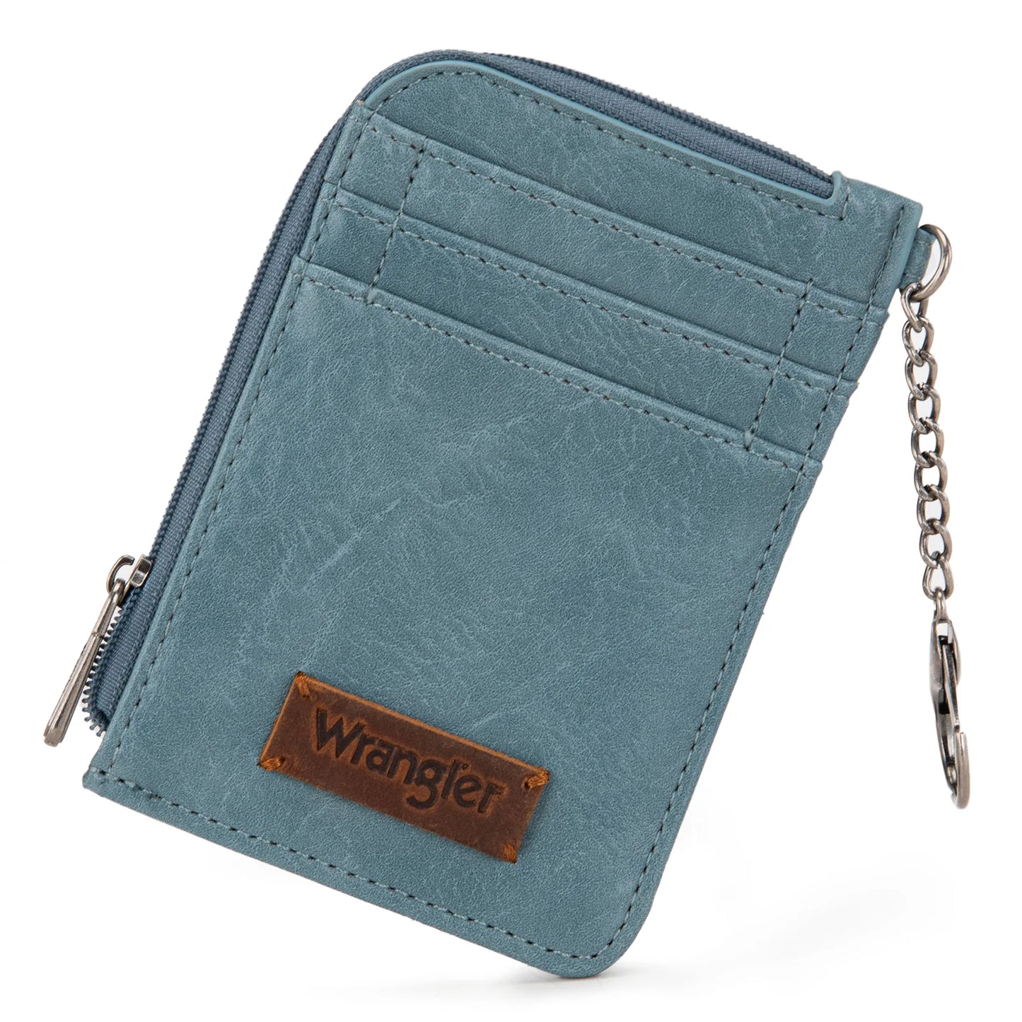 Wrangler Mini Zip Card Case