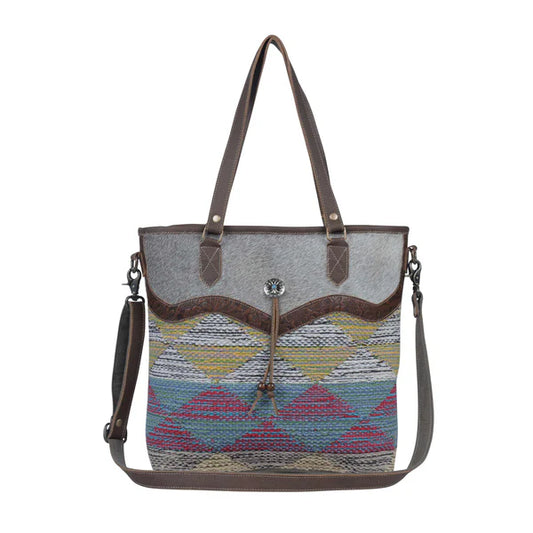 Prismatic Tones Shoulder Bag