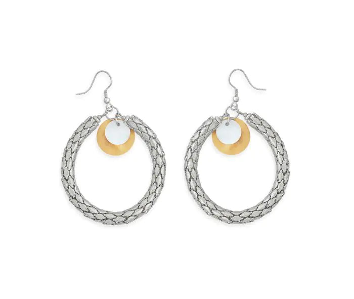 Las Dosas Hoop Earrings