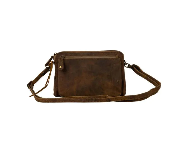 Auburn Montana Leather & Hairon Bag