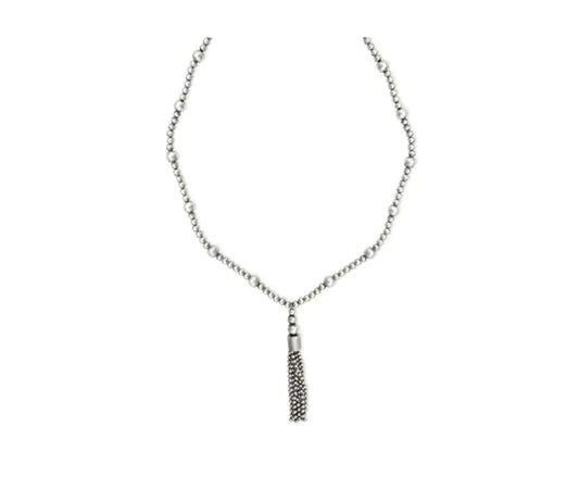 Silverado Tassle Necklace