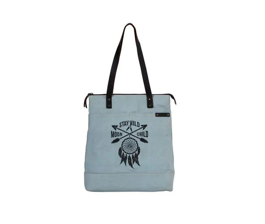 Stay Wild Moon Child Tote Bag