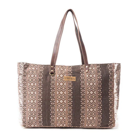 Tribal Spirit Adventure Weekender bag in Brown Single