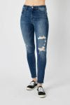 High Waist Skinny w/destroy 82581 Reg