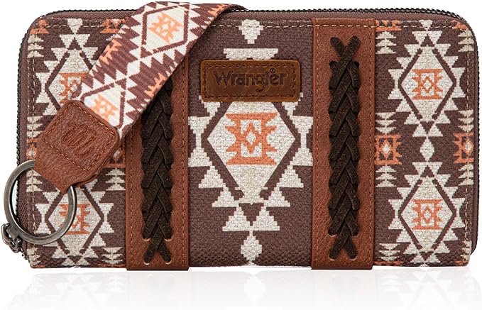 Montana West Wrangler Southwestern Art Print Wallet