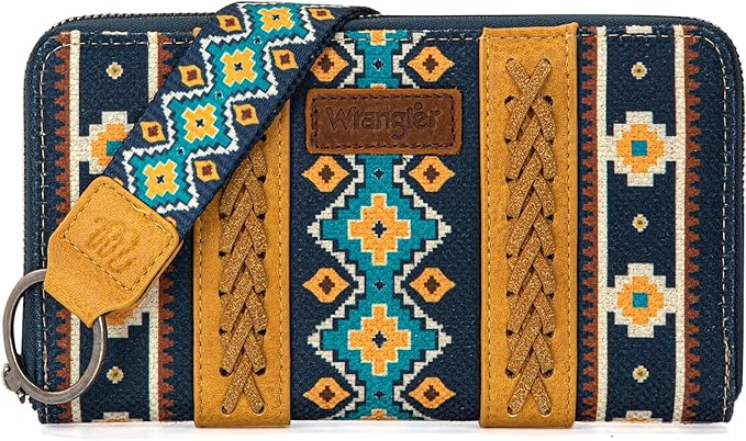 Montana West Wrangler Southwestern Art Print Wallet