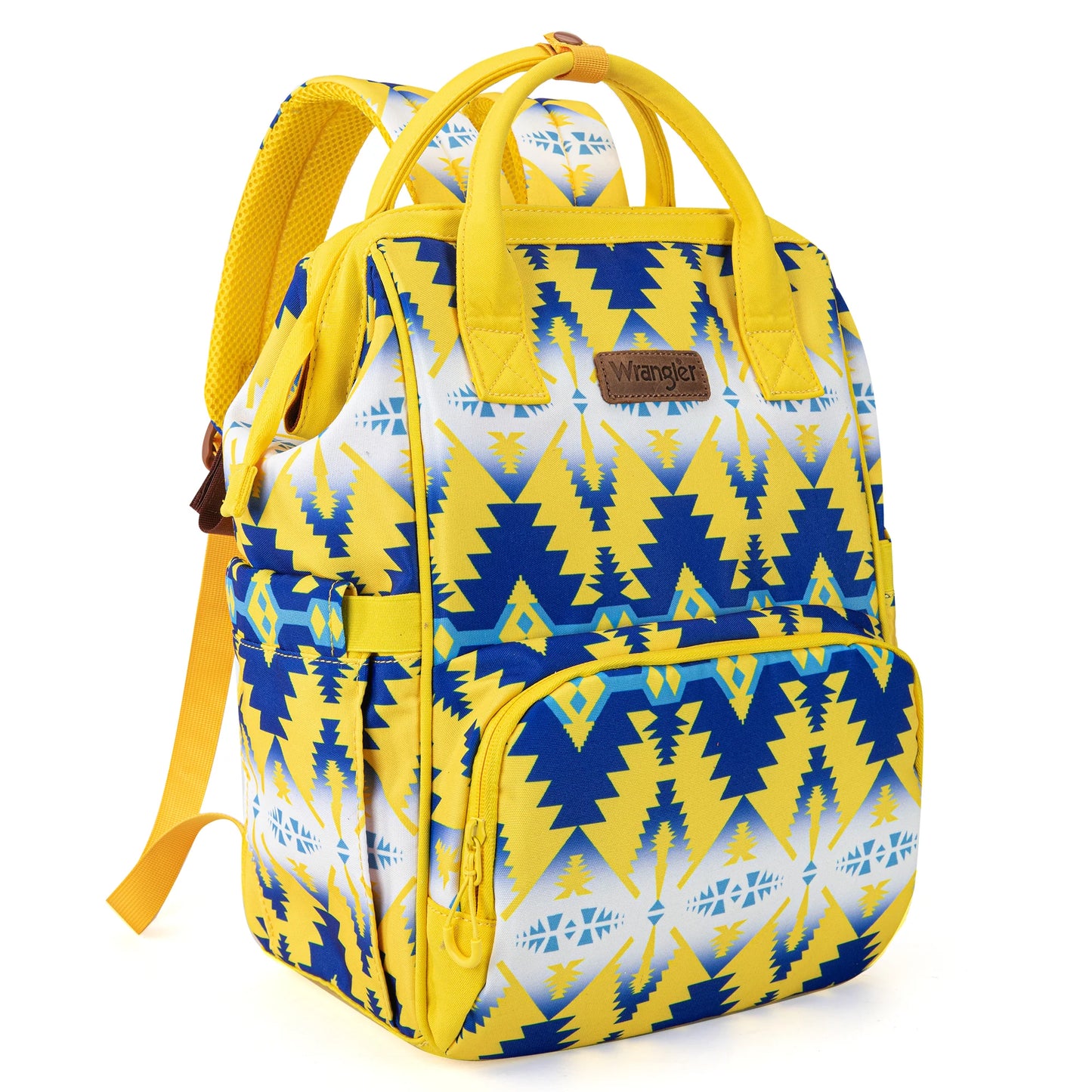 MONTANA WEST WRANGLER ALL OVER AZTEC DUAL SIDED BACKPACK