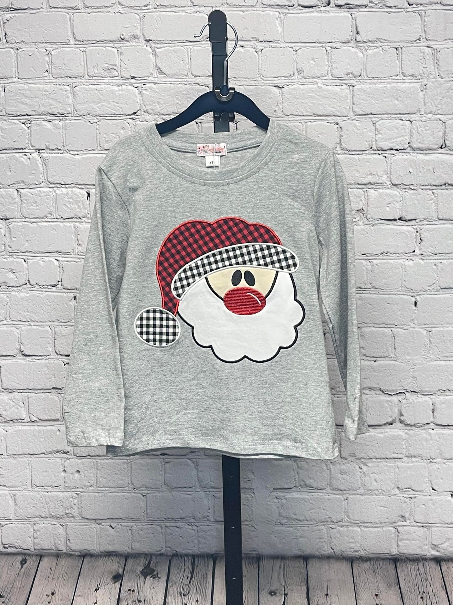 Boys Plaid set (Santa)