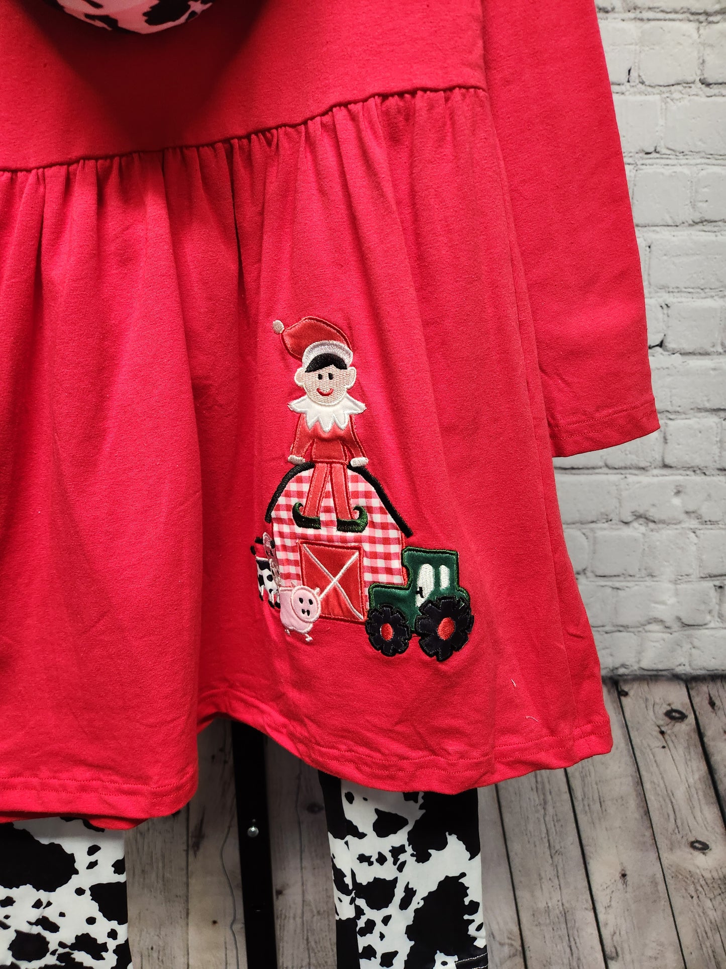 3 Piece outfit - Red (Christmas)