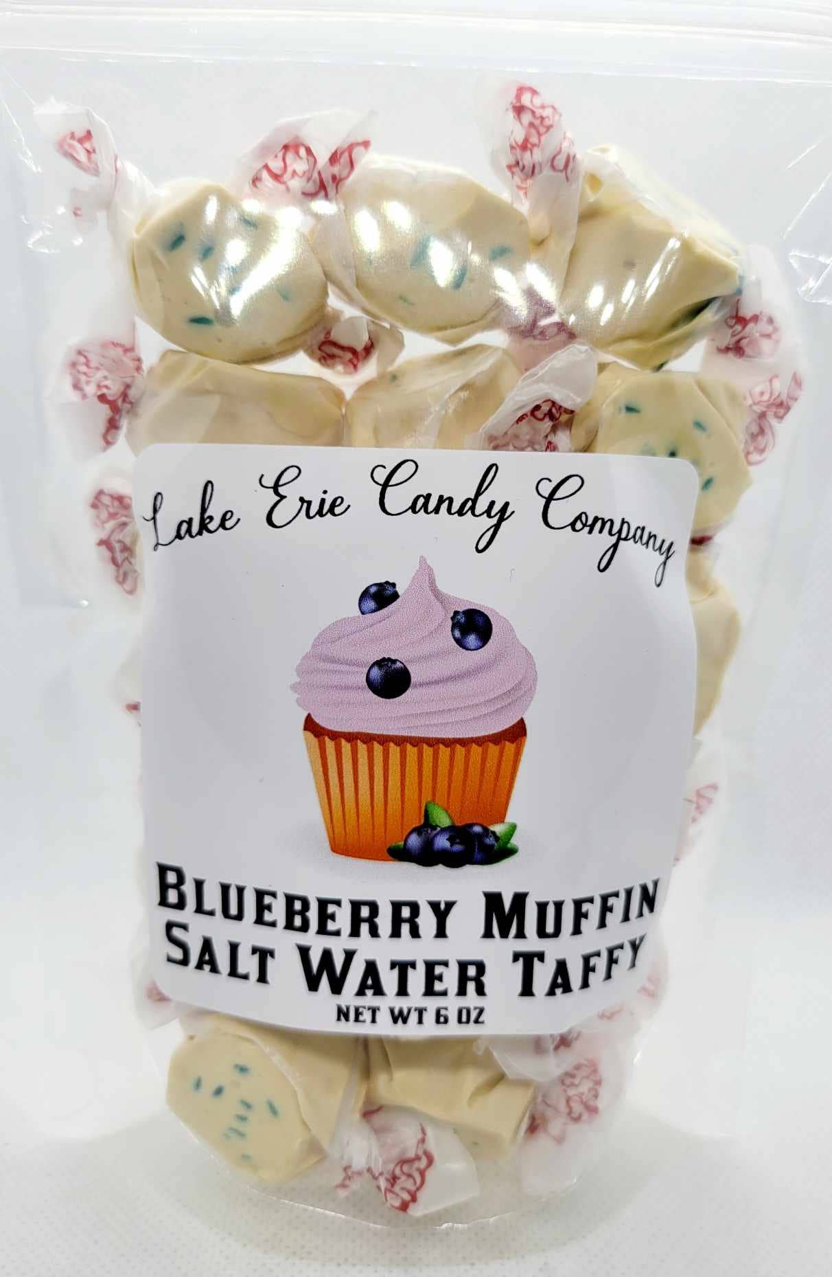 Lake Erie Candy Company - Blueberry Muffin Salt Water Taffy