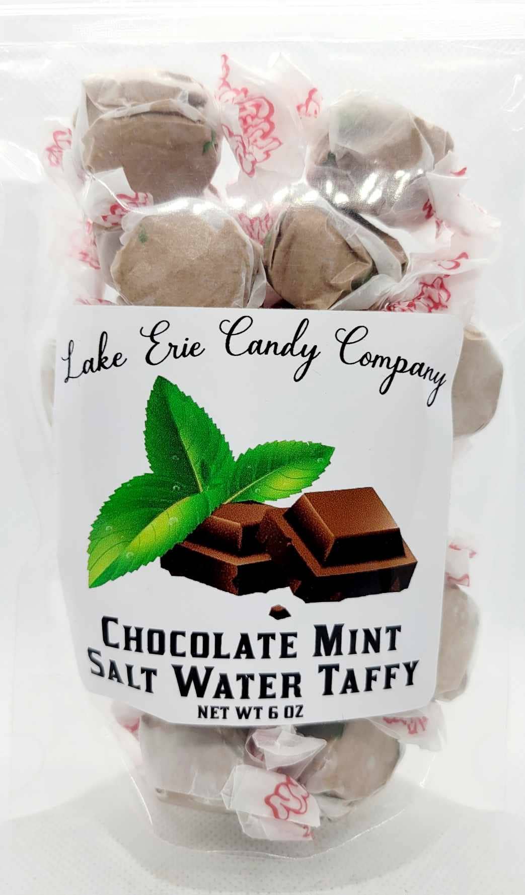 Lake Erie Candy Company - Chocolate Mint Salt Water Taffy