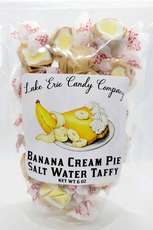 Lake Erie Candy Company - Banana Cream Pie Salt Water Taffy