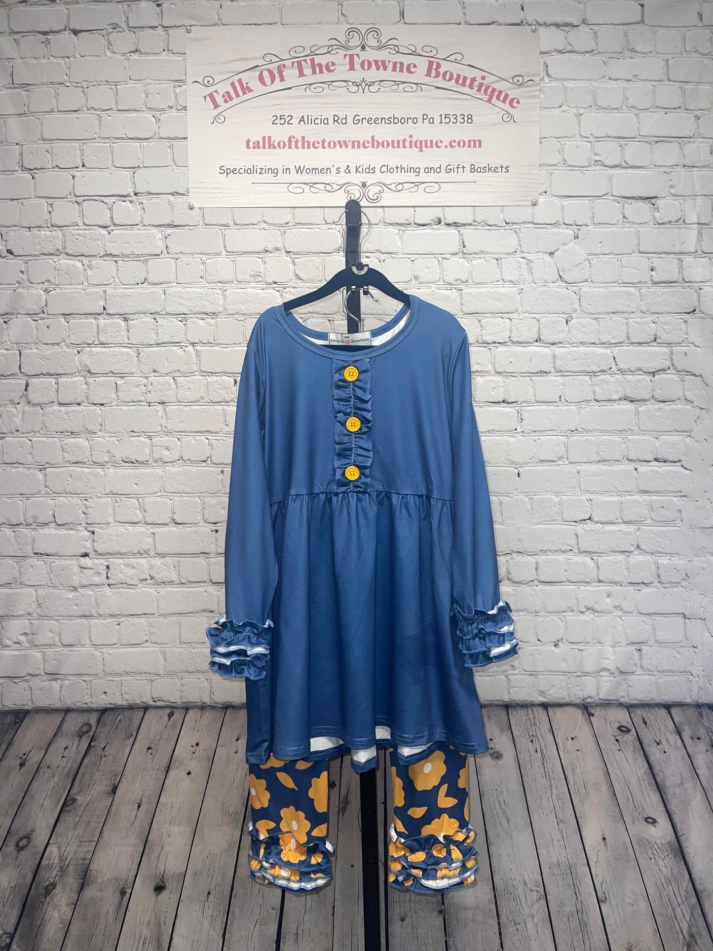 Clearance 2 Piece set - Blue