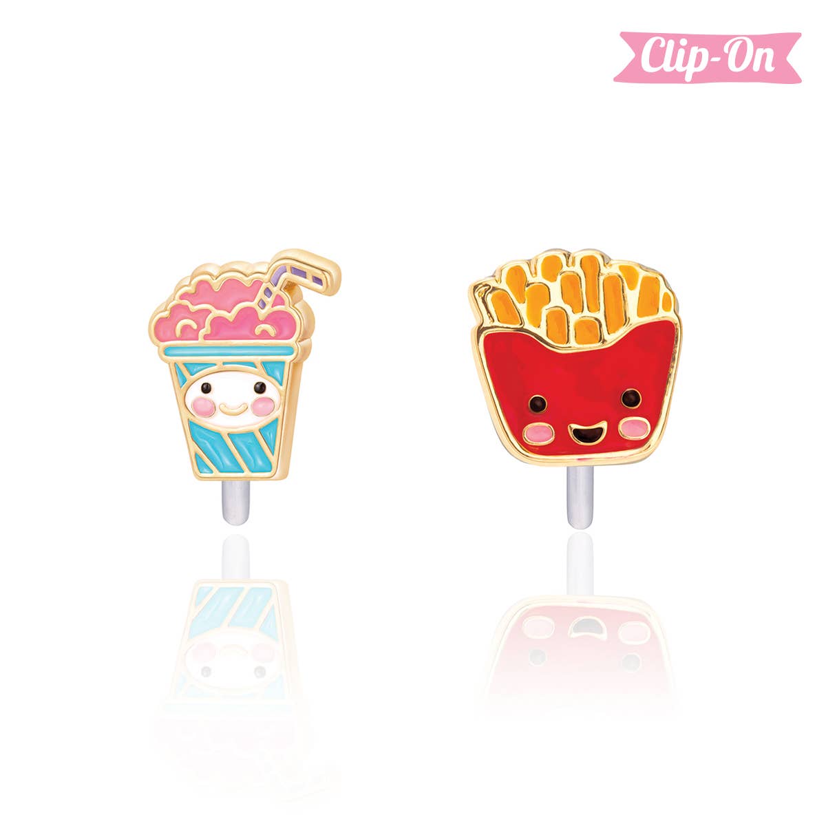 Girl Nation - "The Perfect Pair"- Sweet & Salty Clip-On Earrings