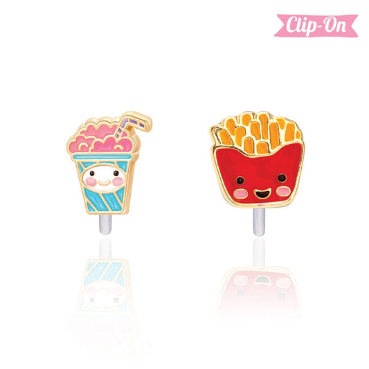 Girl Nation - "The Perfect Pair"- Sweet & Salty Clip-On Earrings