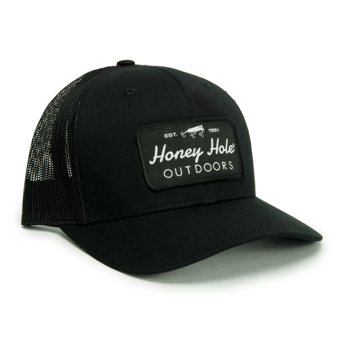 Honey Hole Outdoors - Snapback - OG Rec - Black