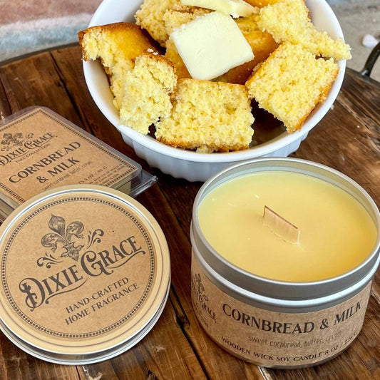 Cornbread & Milk - Wooden Wick Candle