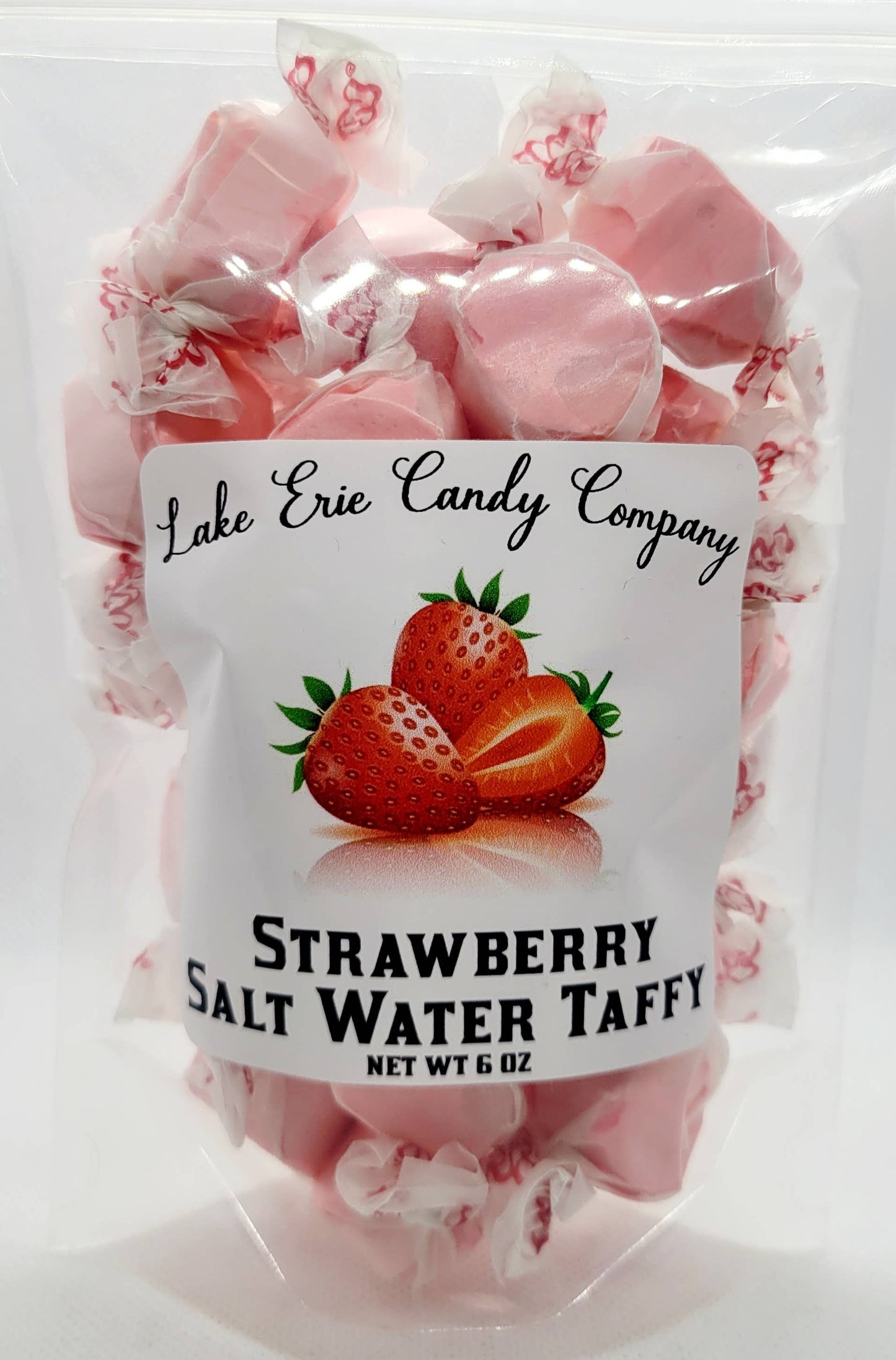 Lake Erie Candy Company - Strawberry Salt Water Taffy