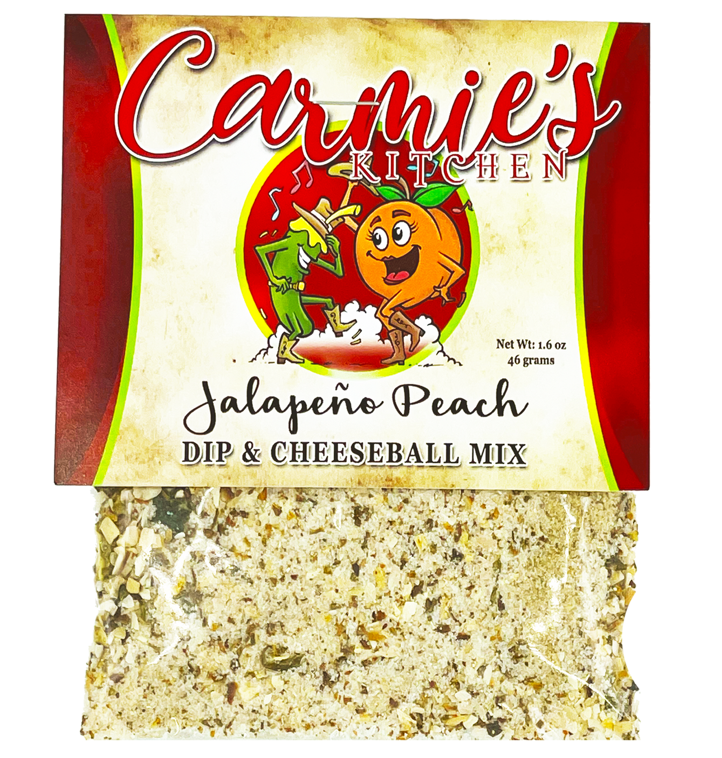 Carmie's Kitchen - Jalapeno Peach Dip Mix