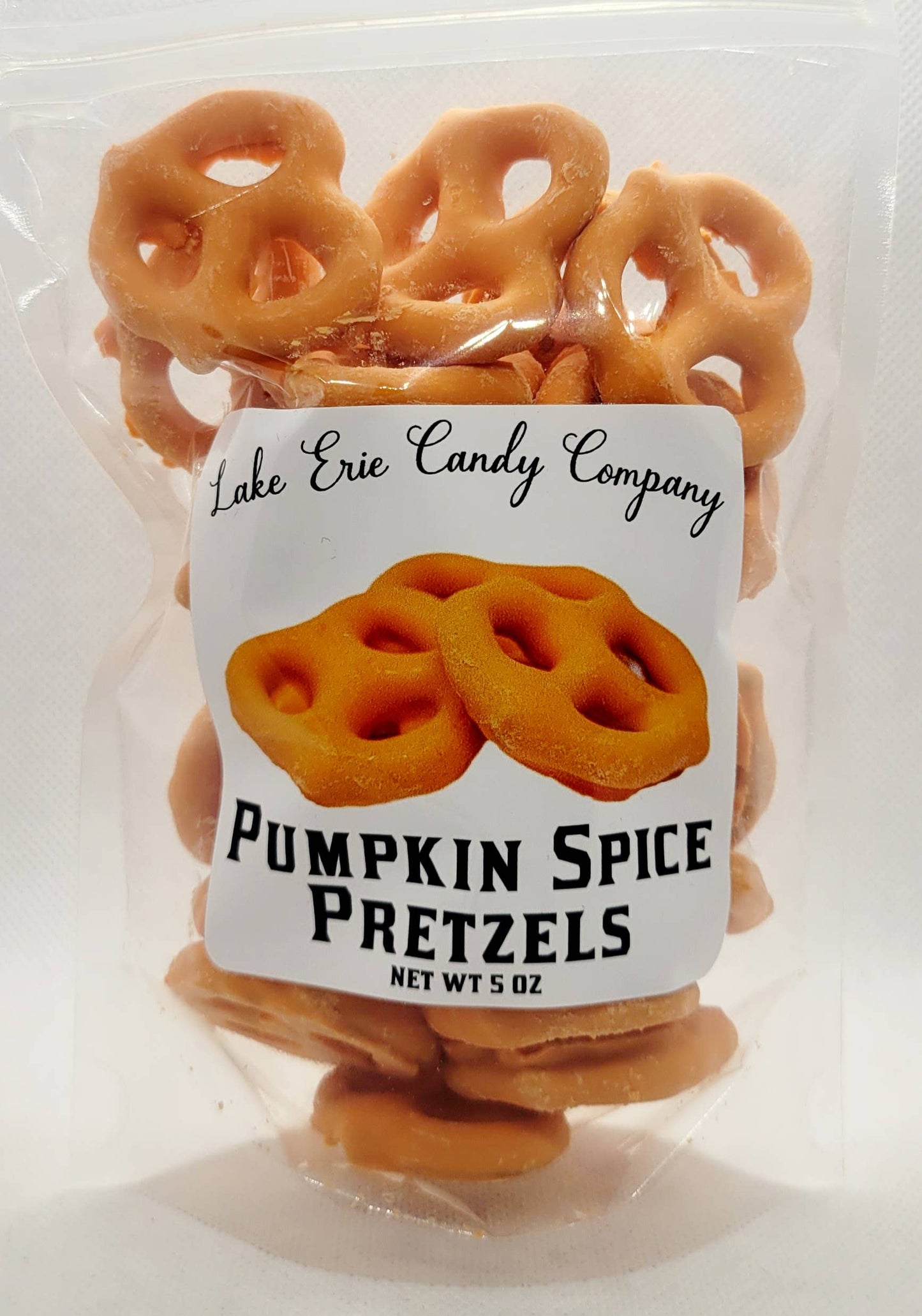 Pumpkin Spice Pretzels