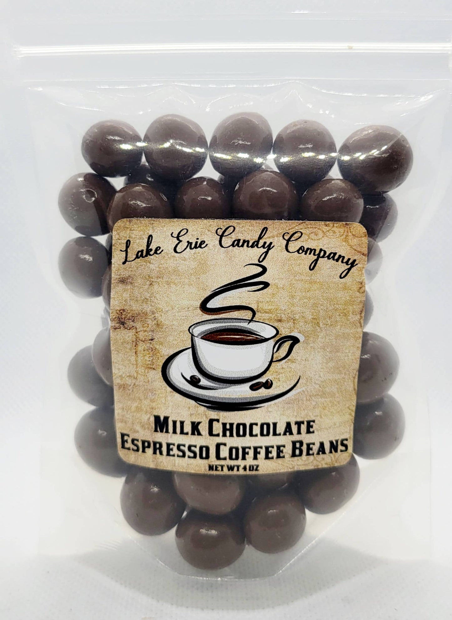 Lake Erie Candy Company - Milk Chocolate Espresso Beans