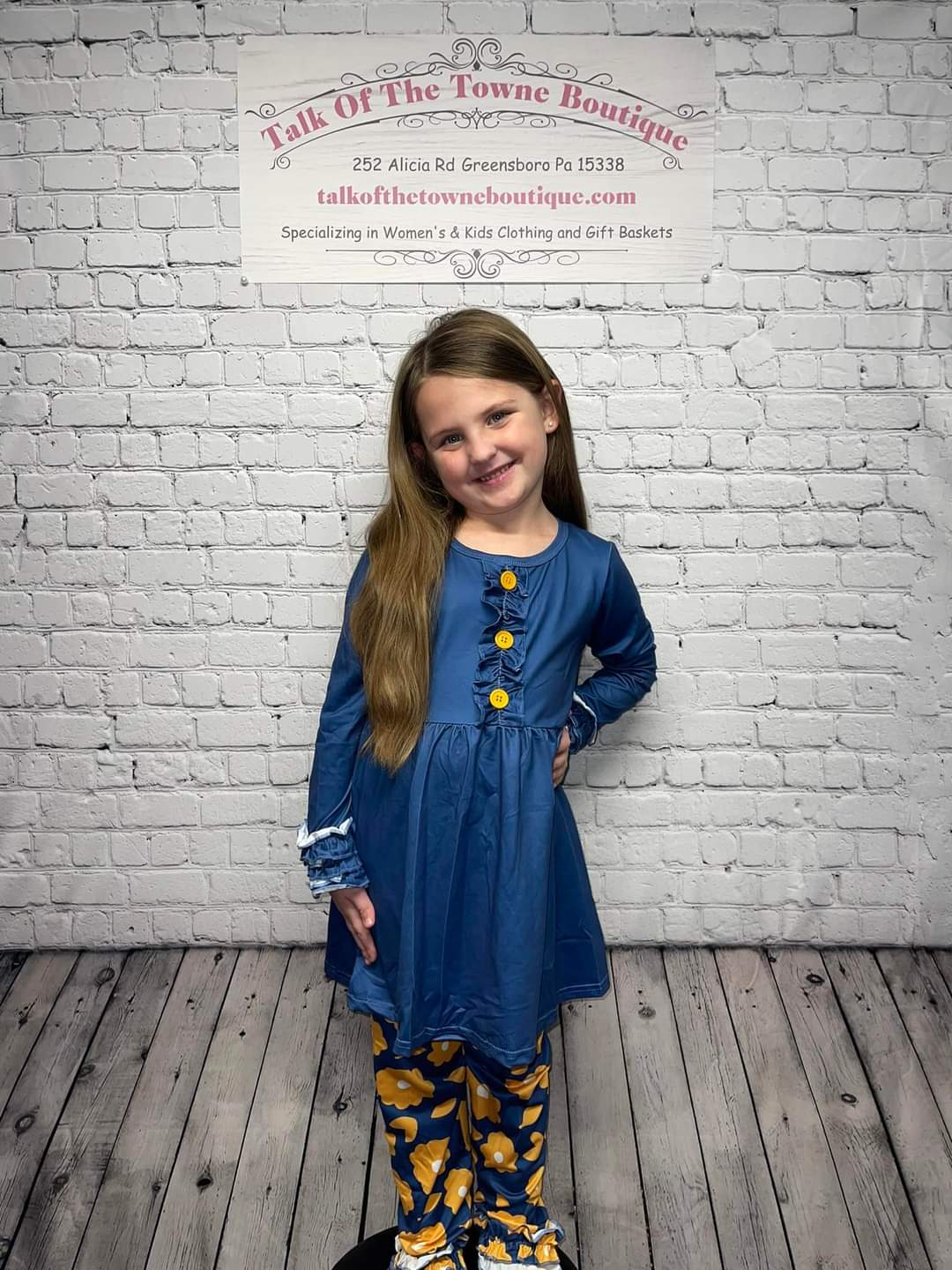 Clearance 2 Piece set - Blue