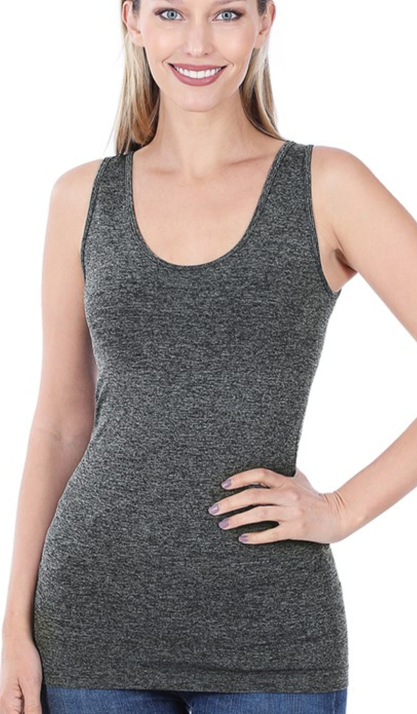 Womans Scoop Neck tank (btc)