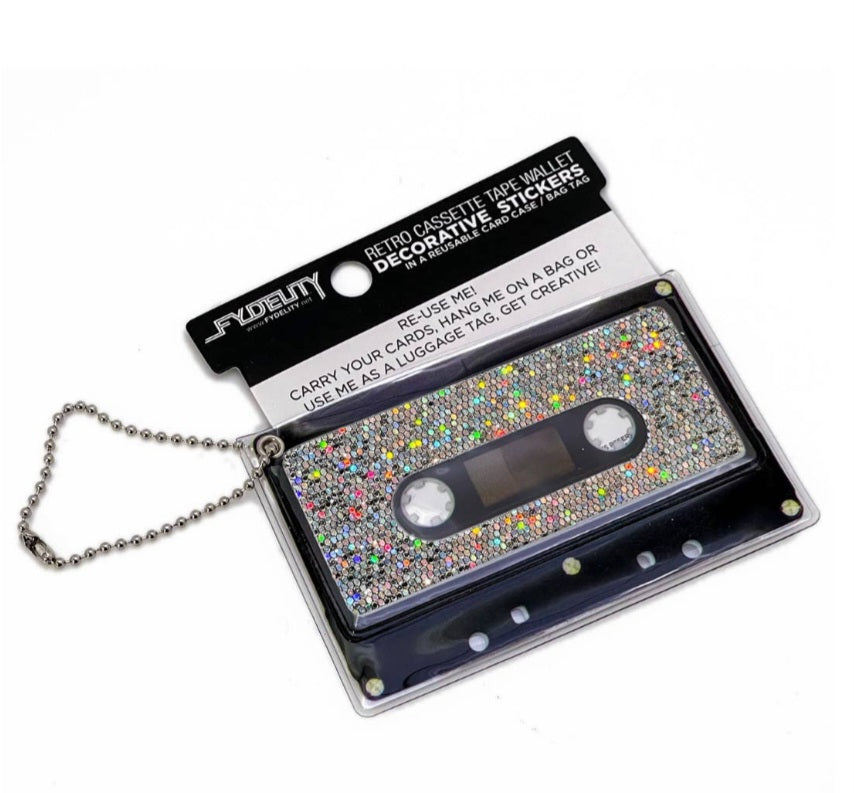 Cassette Wallet-Sticker & Bag Tag