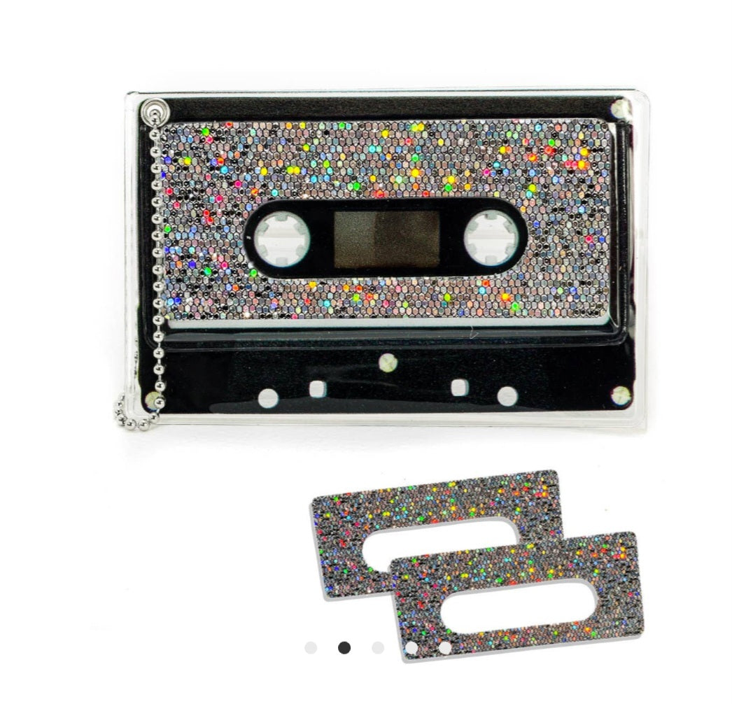 Cassette Wallet-Sticker & Bag Tag