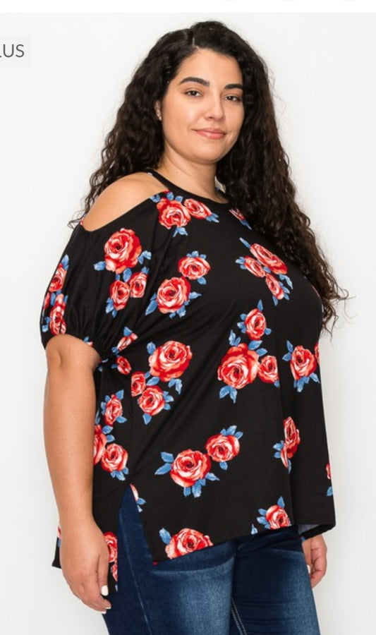 PLUS SHORT SLEEVES FLWr  TUN